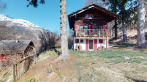 Idyllic chalet in Evolène, with view on the Dent Blanche and the mountains